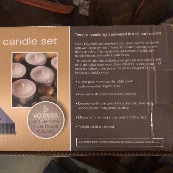 5-Piece Votive Candle Set - Sarah Peyton Home - Picture 3 of 8